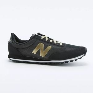New Balance 410 - Black and Gold, Size 8